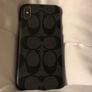 Coach iPhone 10 phone case